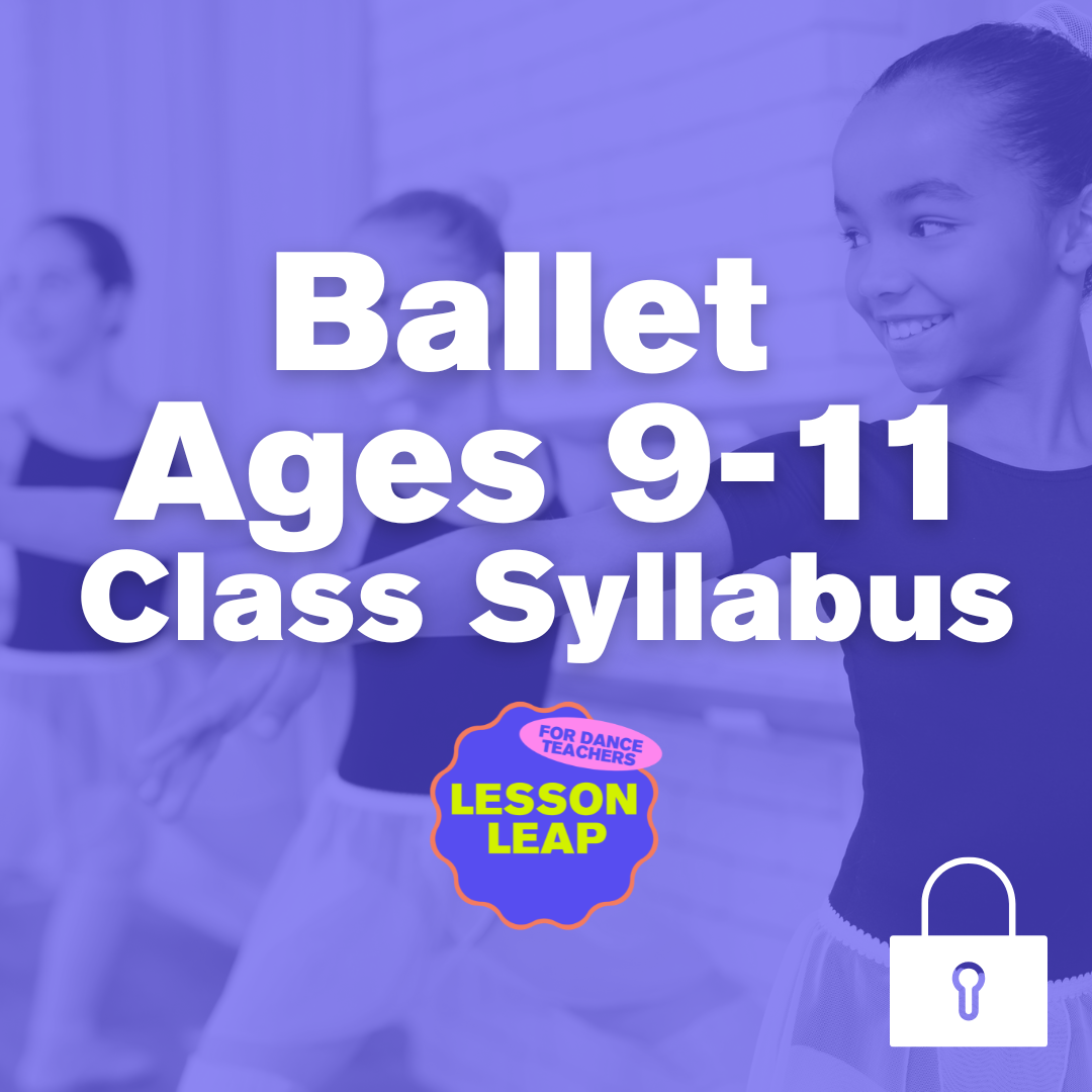 Class Syllabus: Intermediate Ballet (Ages 9-11)