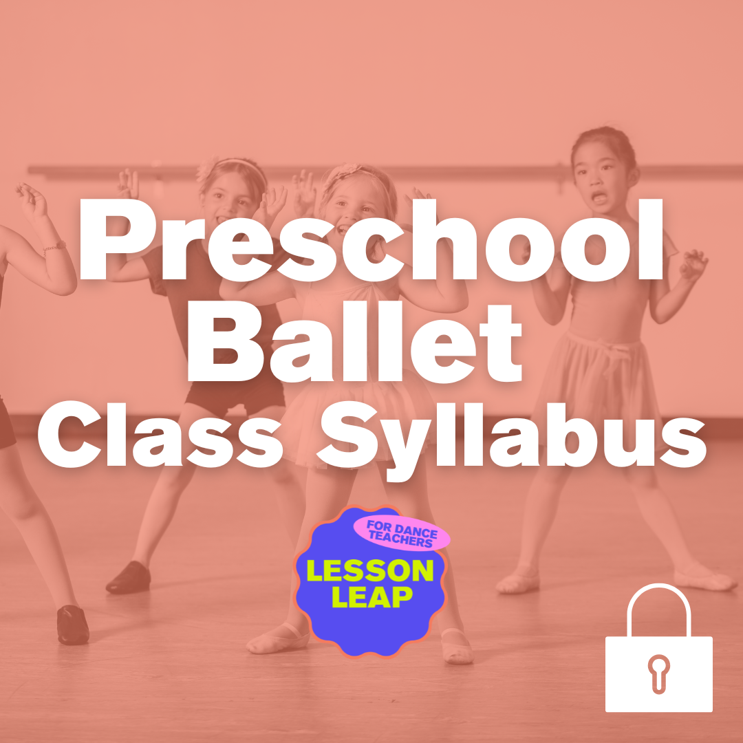 Class Syllabus: Beginner Ballet for (Ages 3-5)